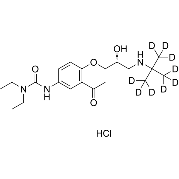 (R)-(+)-Celiprolol-d9 hydrochloride 1330045-90-3